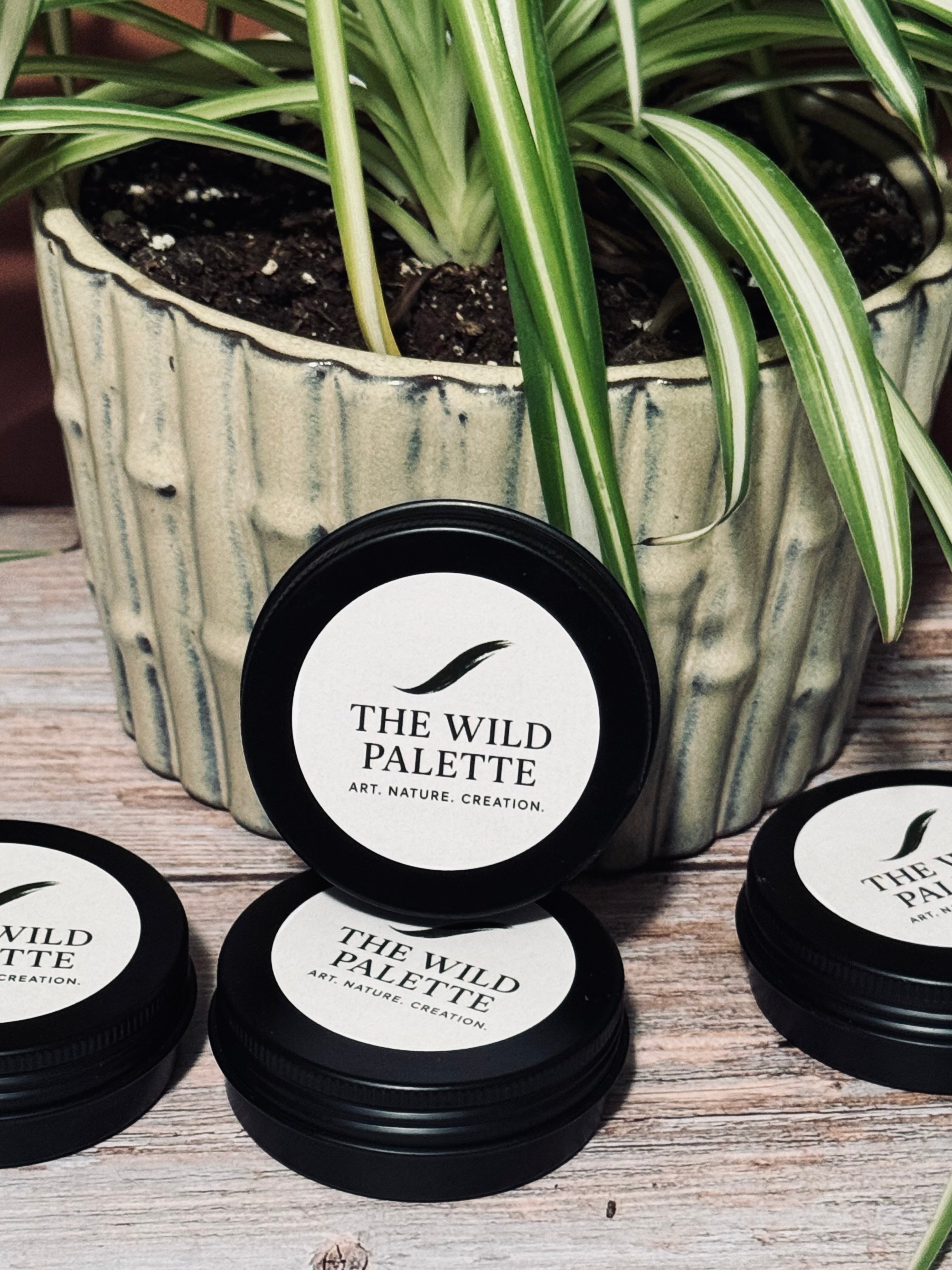 Handmade Black Coral & Moss Beard Balm
