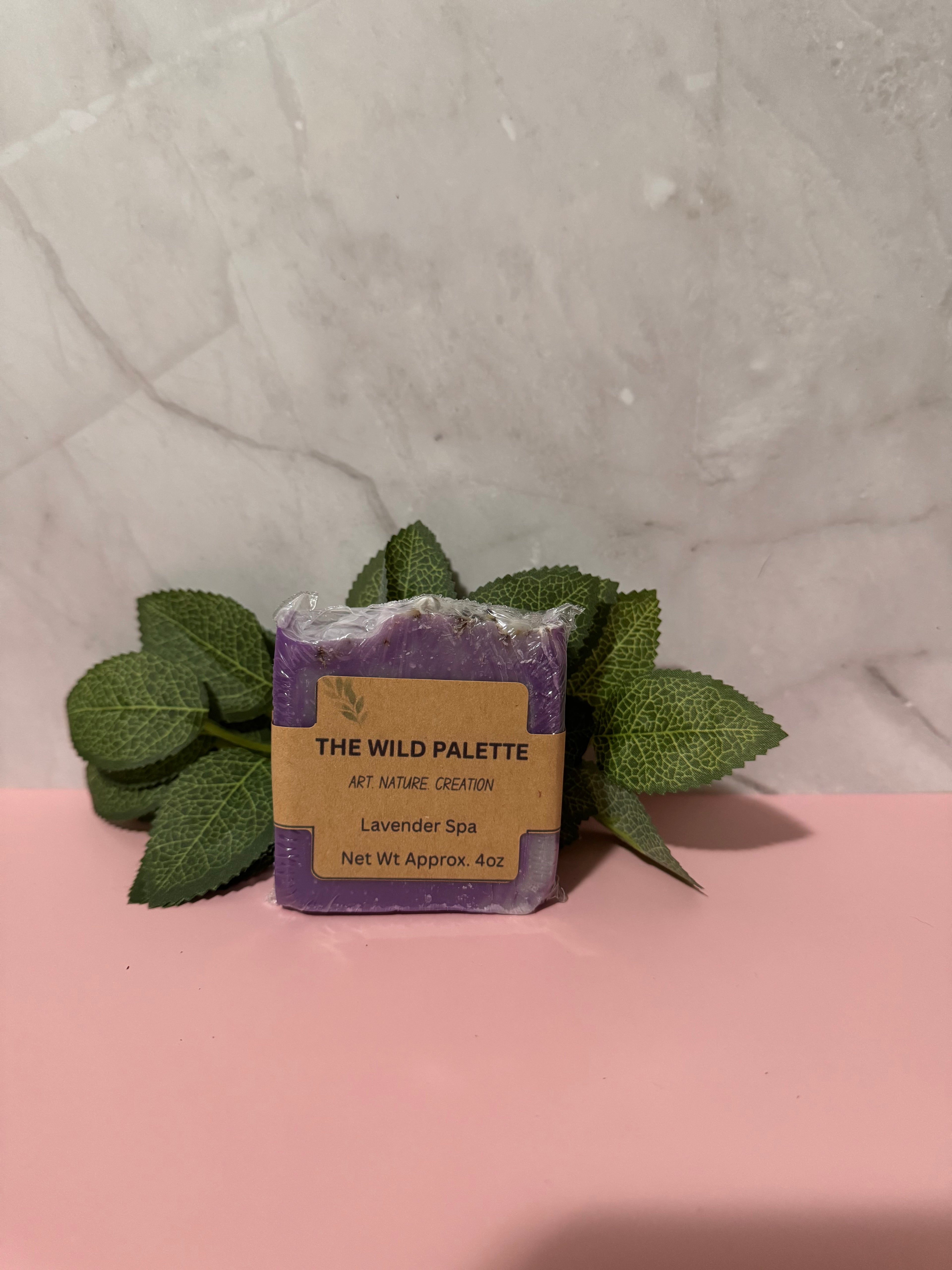 Handmade Cold Process Lavender Spa Soap