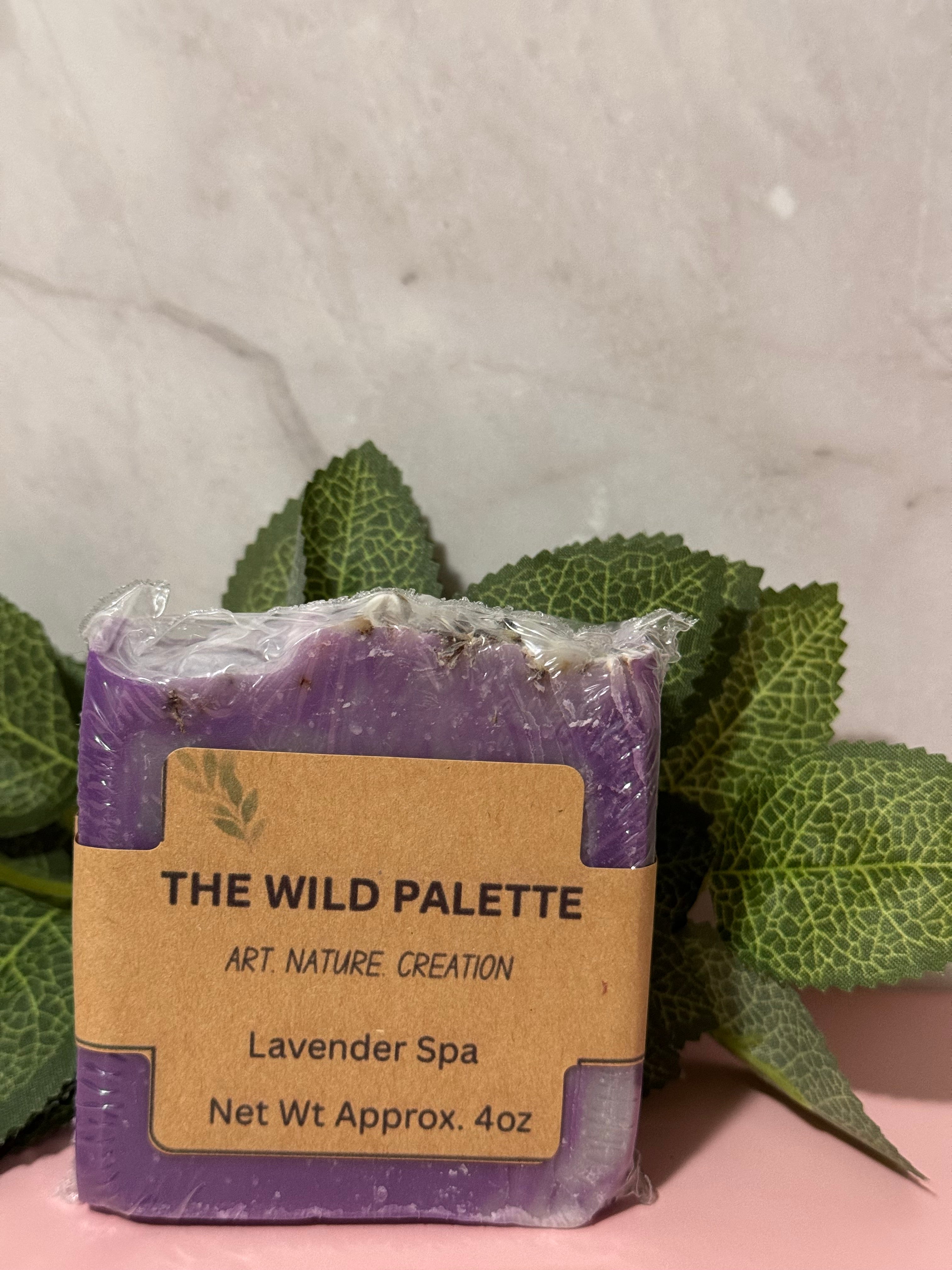 Handmade Cold Process Lavender Spa Soap