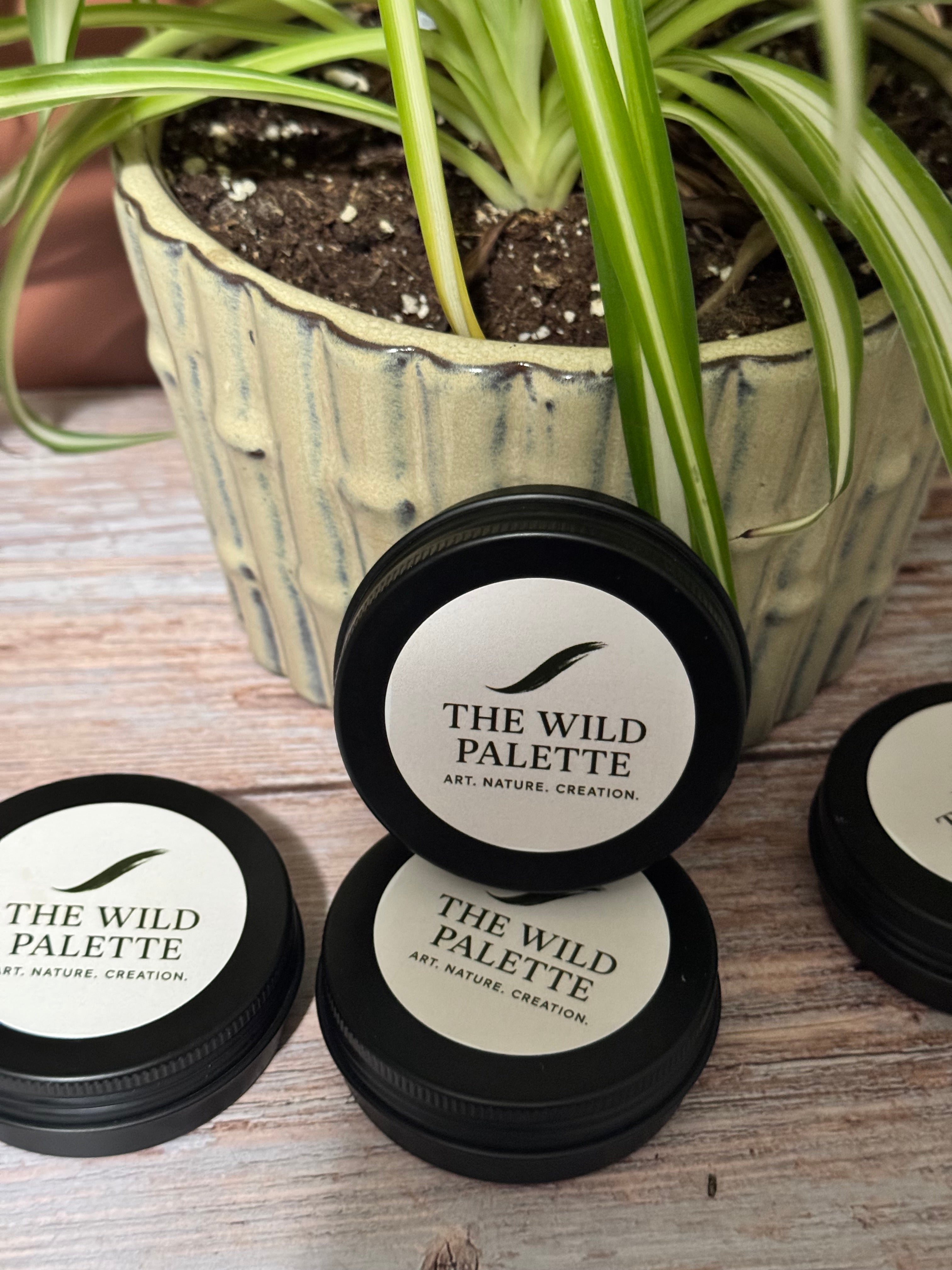 Handmade Black Coral & Moss Beard Balm