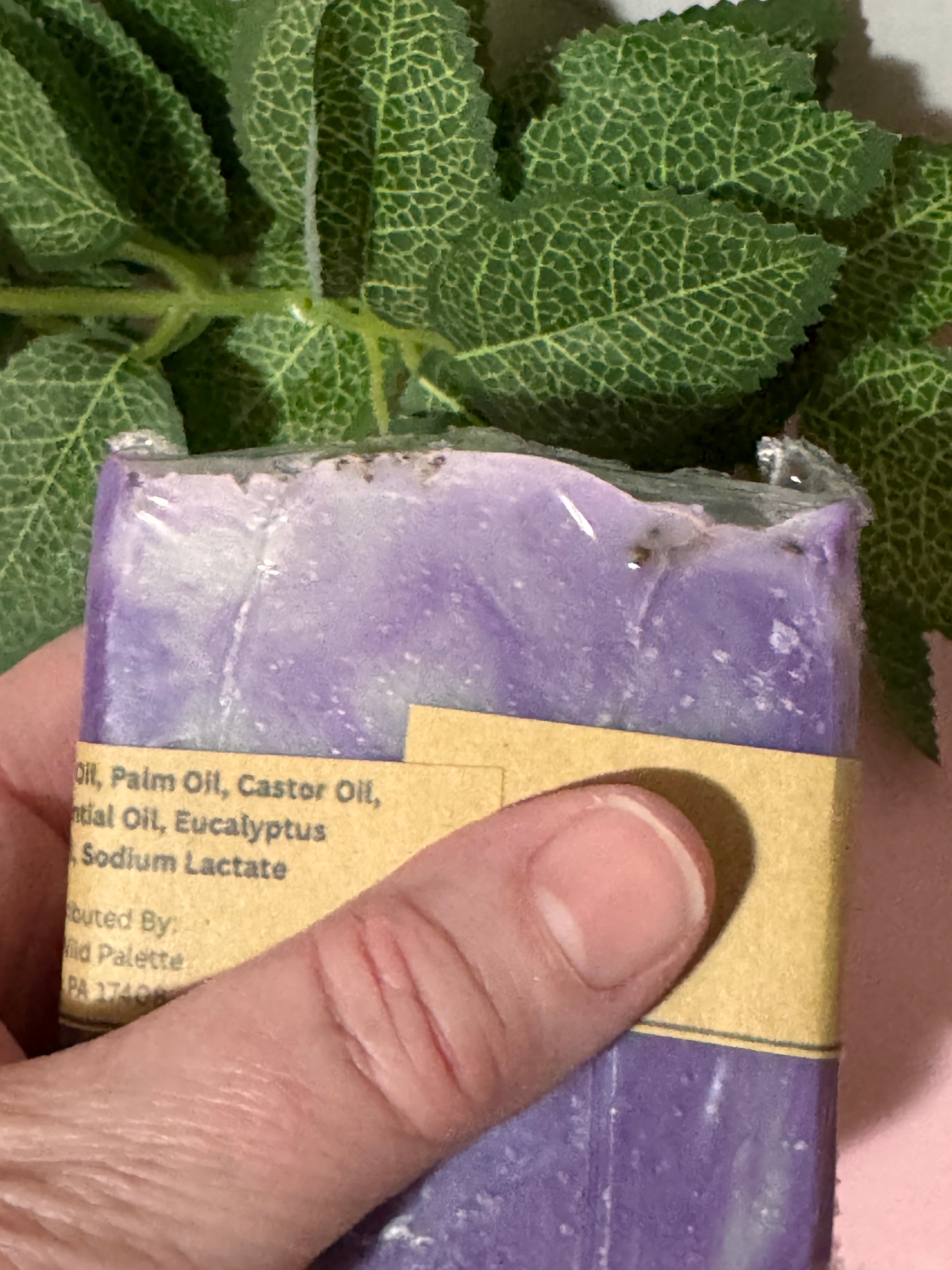 Handmade Cold Process Lavender Spa Soap