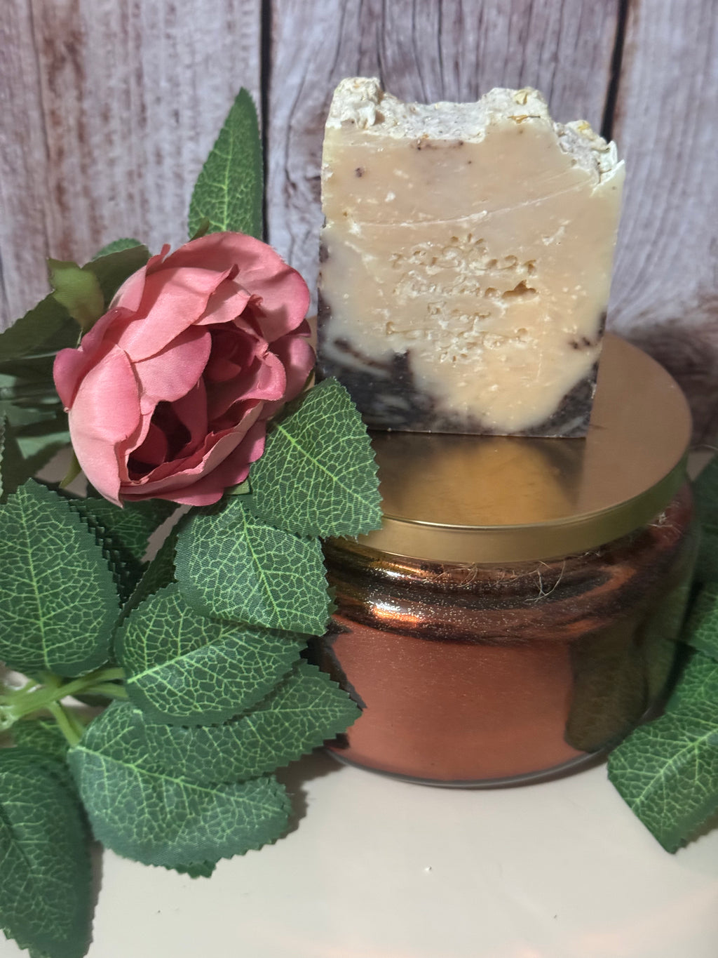 Beachflower Soap – Handmade Cold Process Soap | Coastal Soap | Beachy Floral Soap