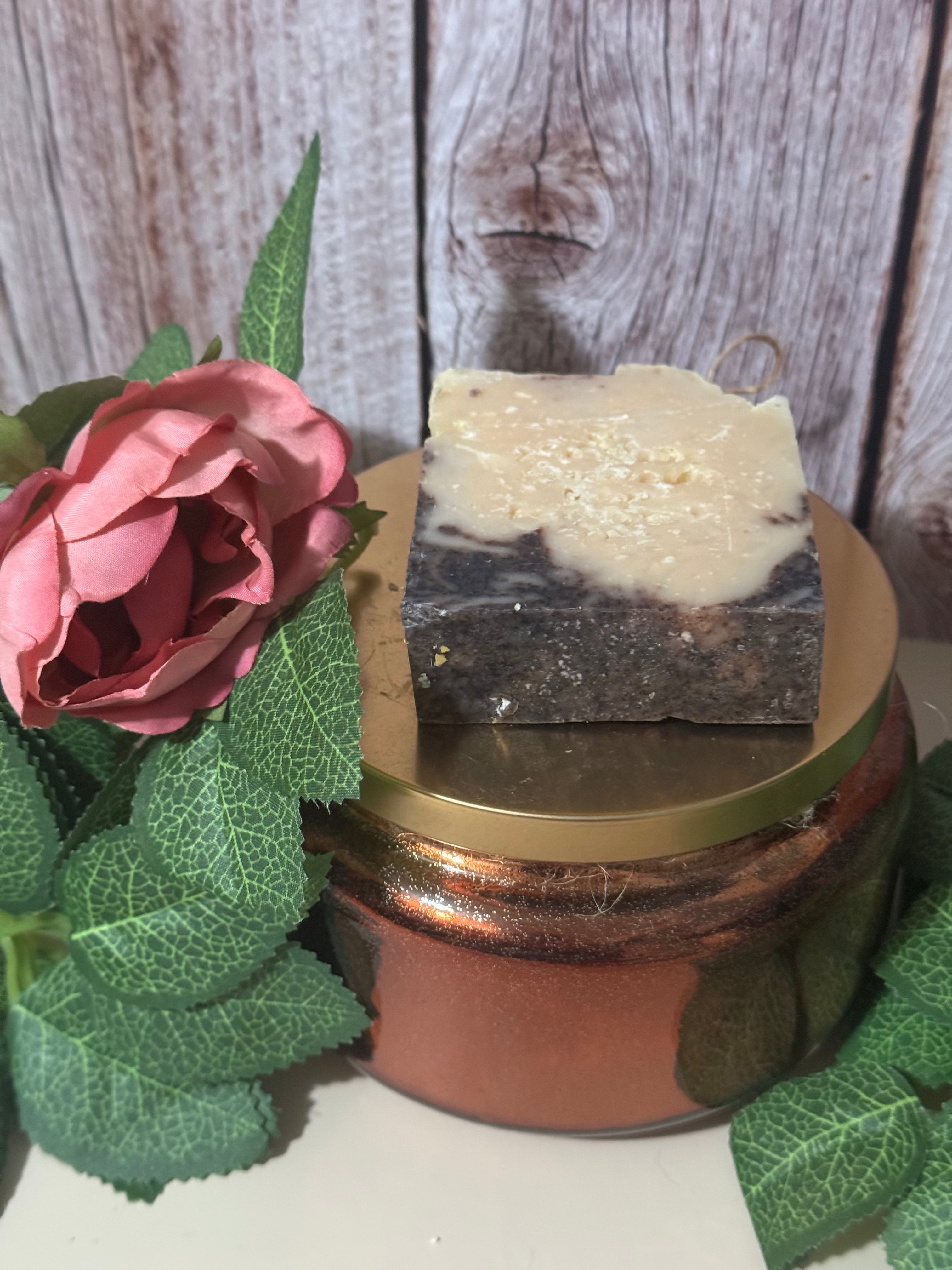 Beachflower Soap – Handmade Cold Process Soap | Coastal Soap | Beachy Floral Soap