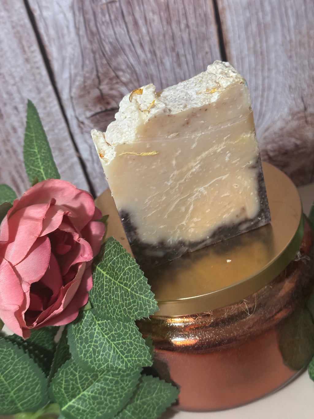 Beachflower Soap – Handmade Cold Process Soap | Coastal Soap | Beachy Floral Soap