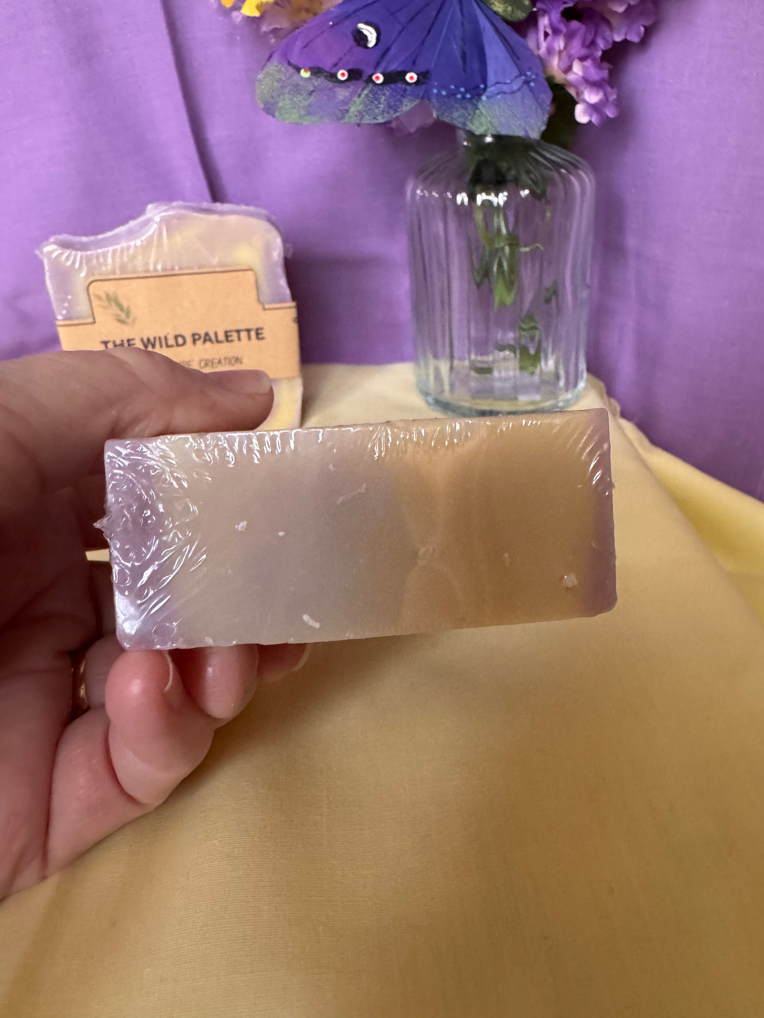 Handcrafted Lavender Lemonade Soap