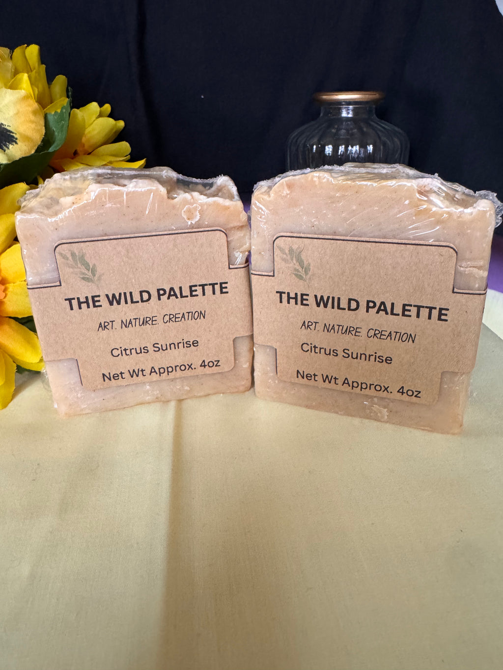 Handcrafted Citrus Sunrise Soap