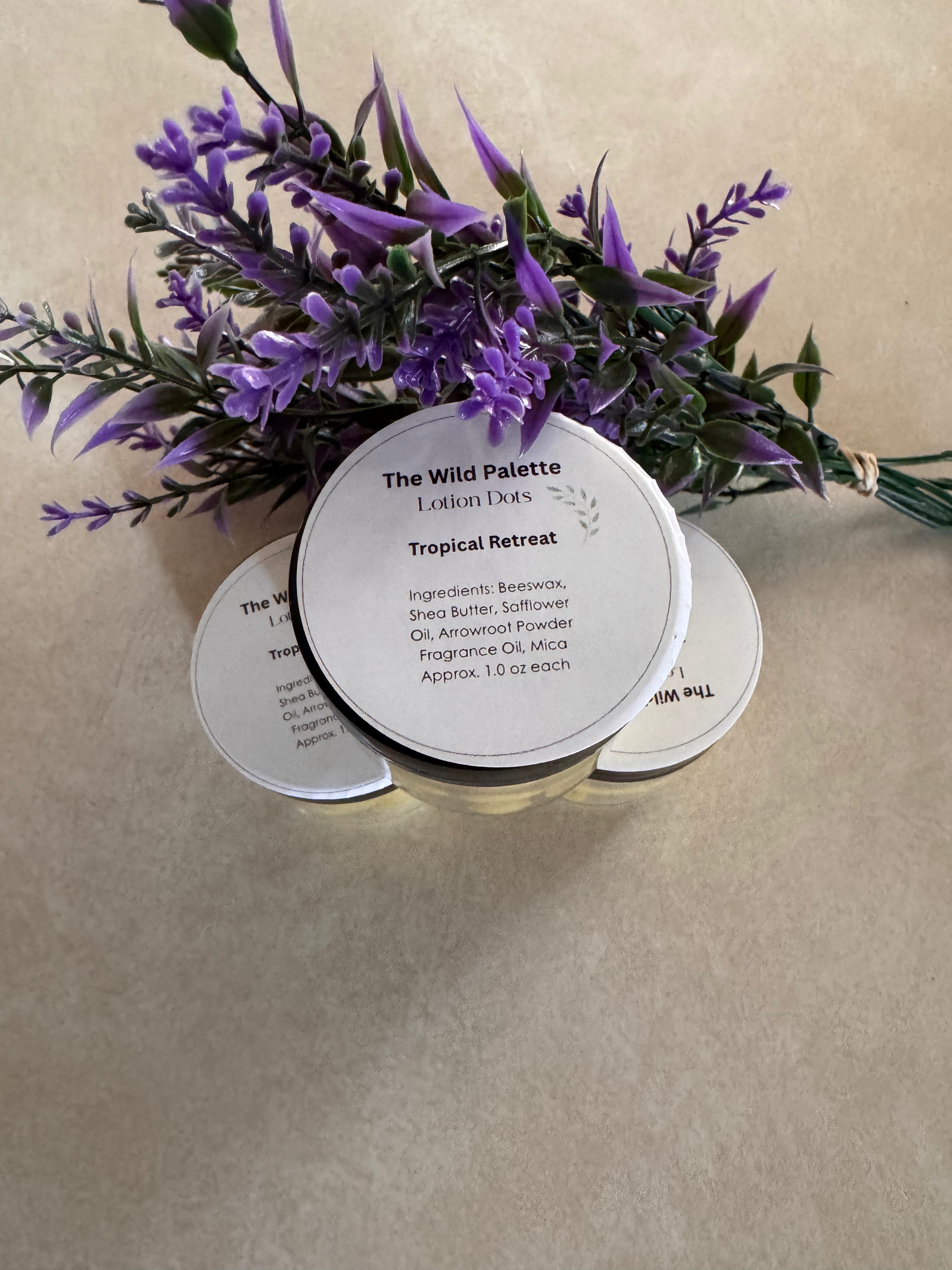 Handmade Lotion Dots-Tropical Retreat