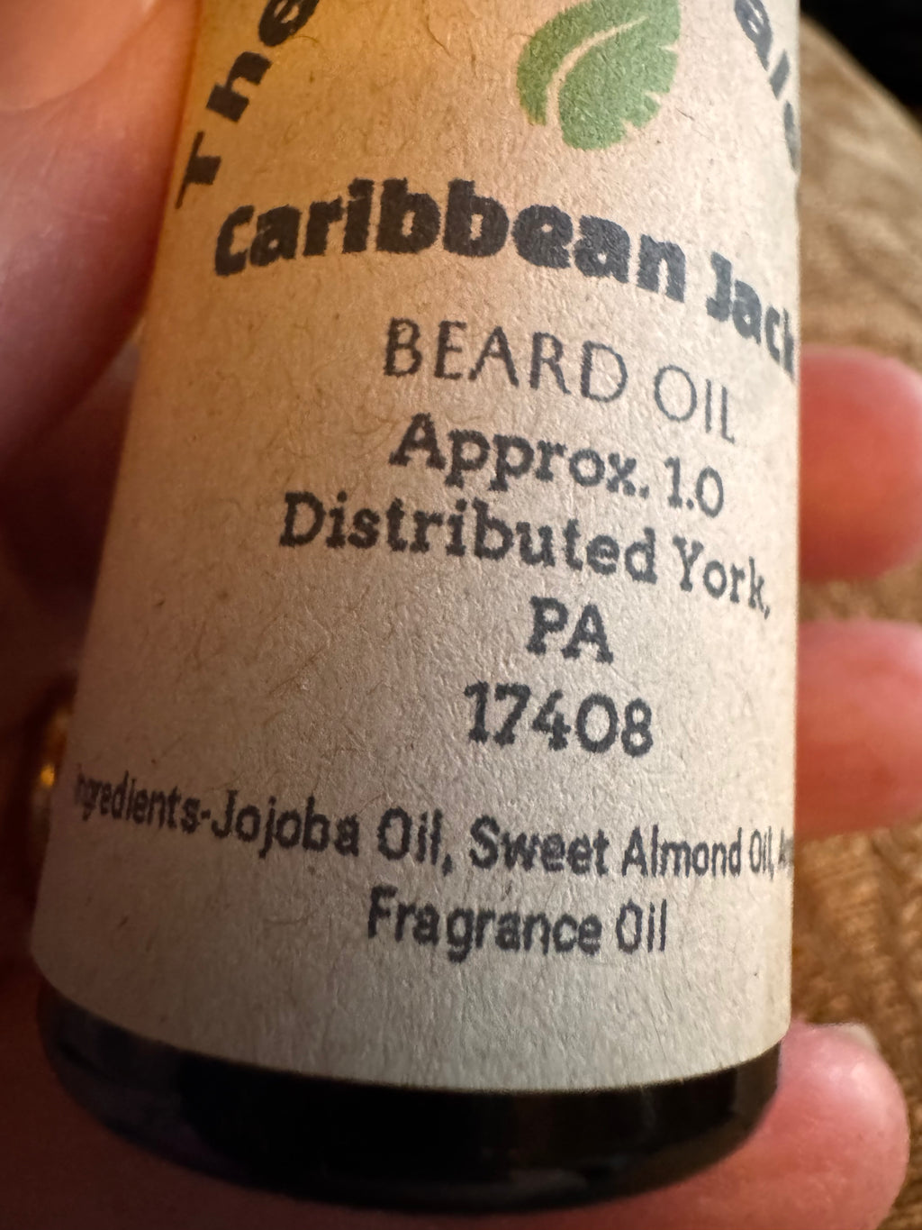 Handmade Beard Oil-Caribbean Jack