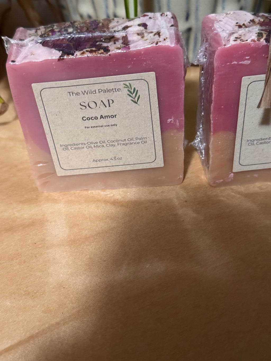 Handmade Coco Amor Cold Processed Soap
