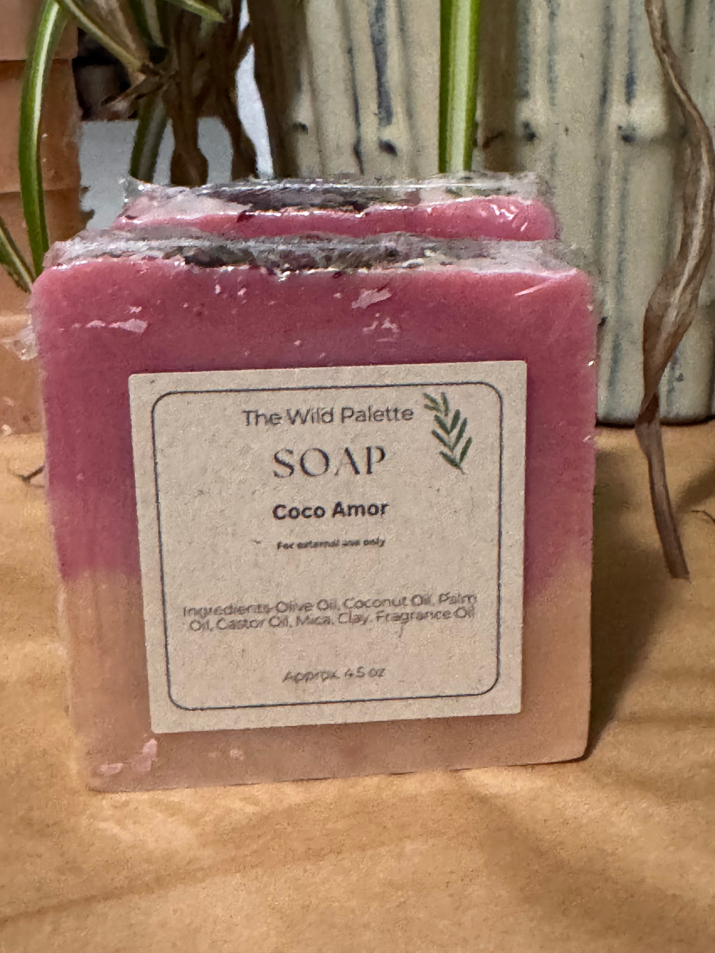 Handmade Coco Amor Cold Processed Soap