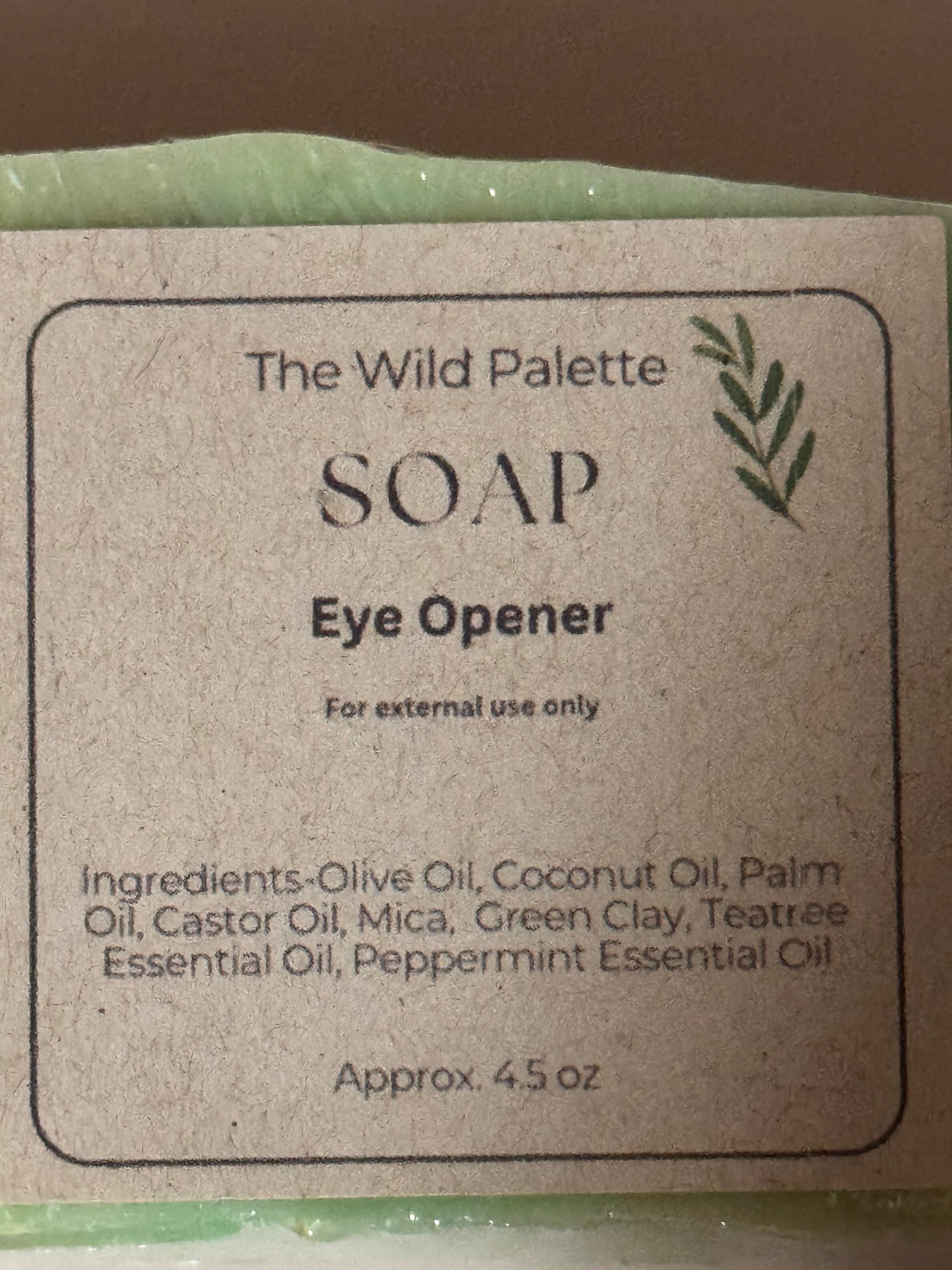 Handcrafted Artisan Soap-Eye Opener