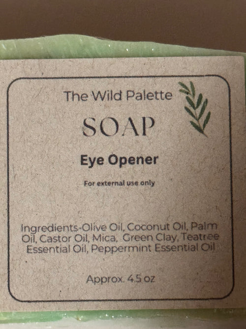 Handcrafted Artisan Soap-Eye Opener