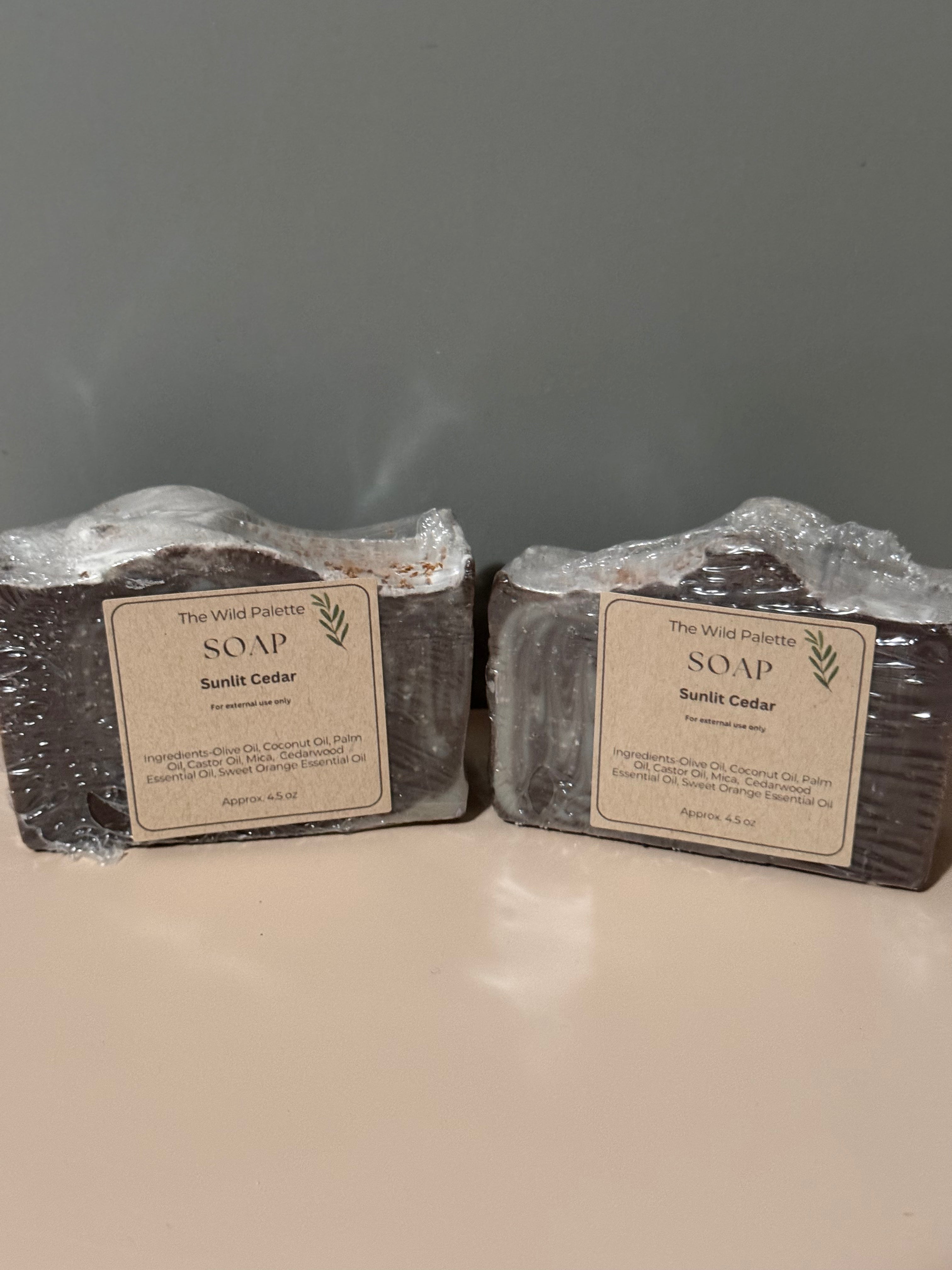 Handcrafted Artisan Soap-Sunlit Cedar