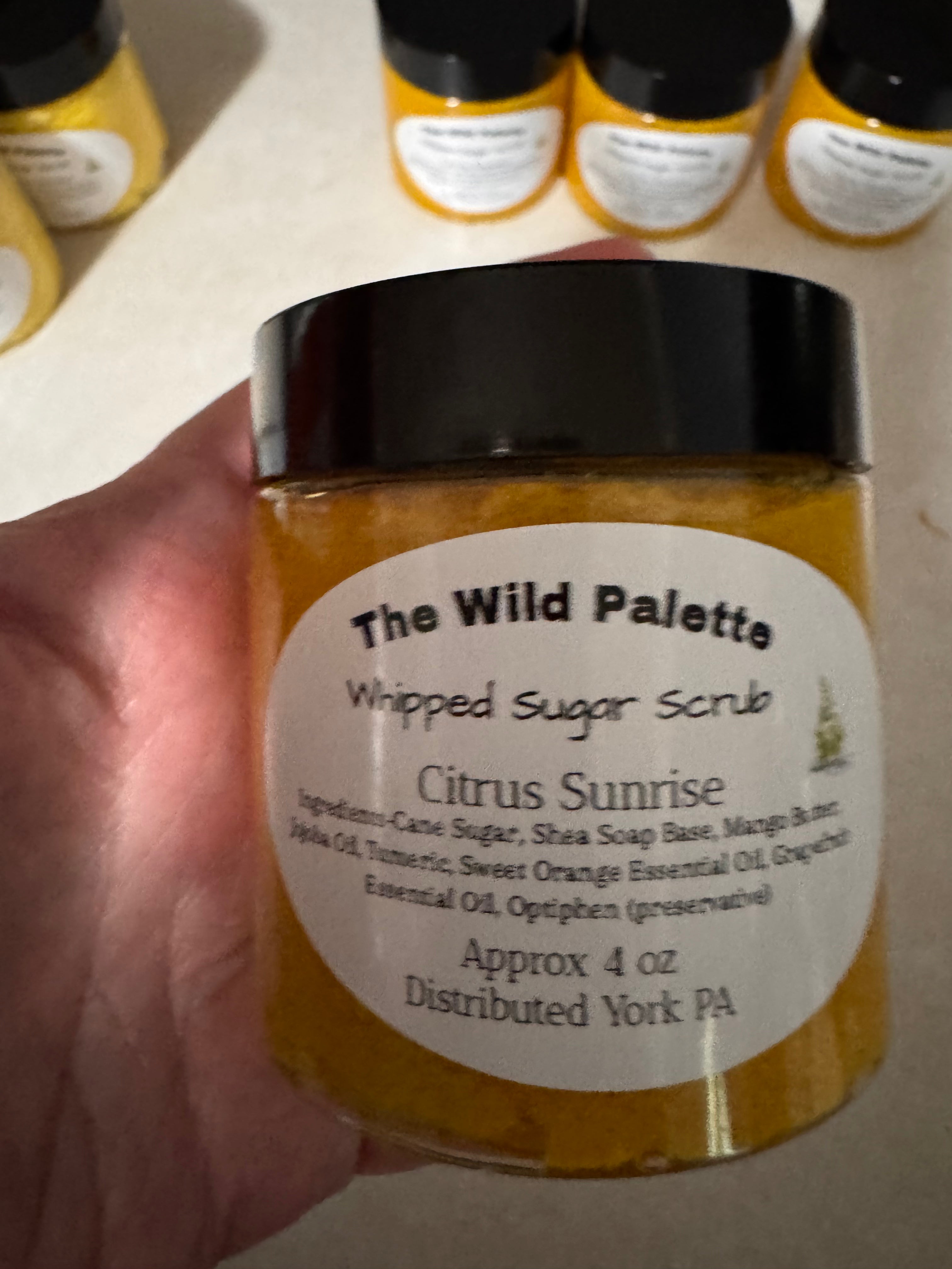 Whipped Sugar Scrub-Citrus Sunrise