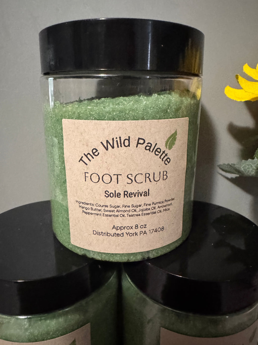Sole Revival Foot Scrub- Small Batch Handmade