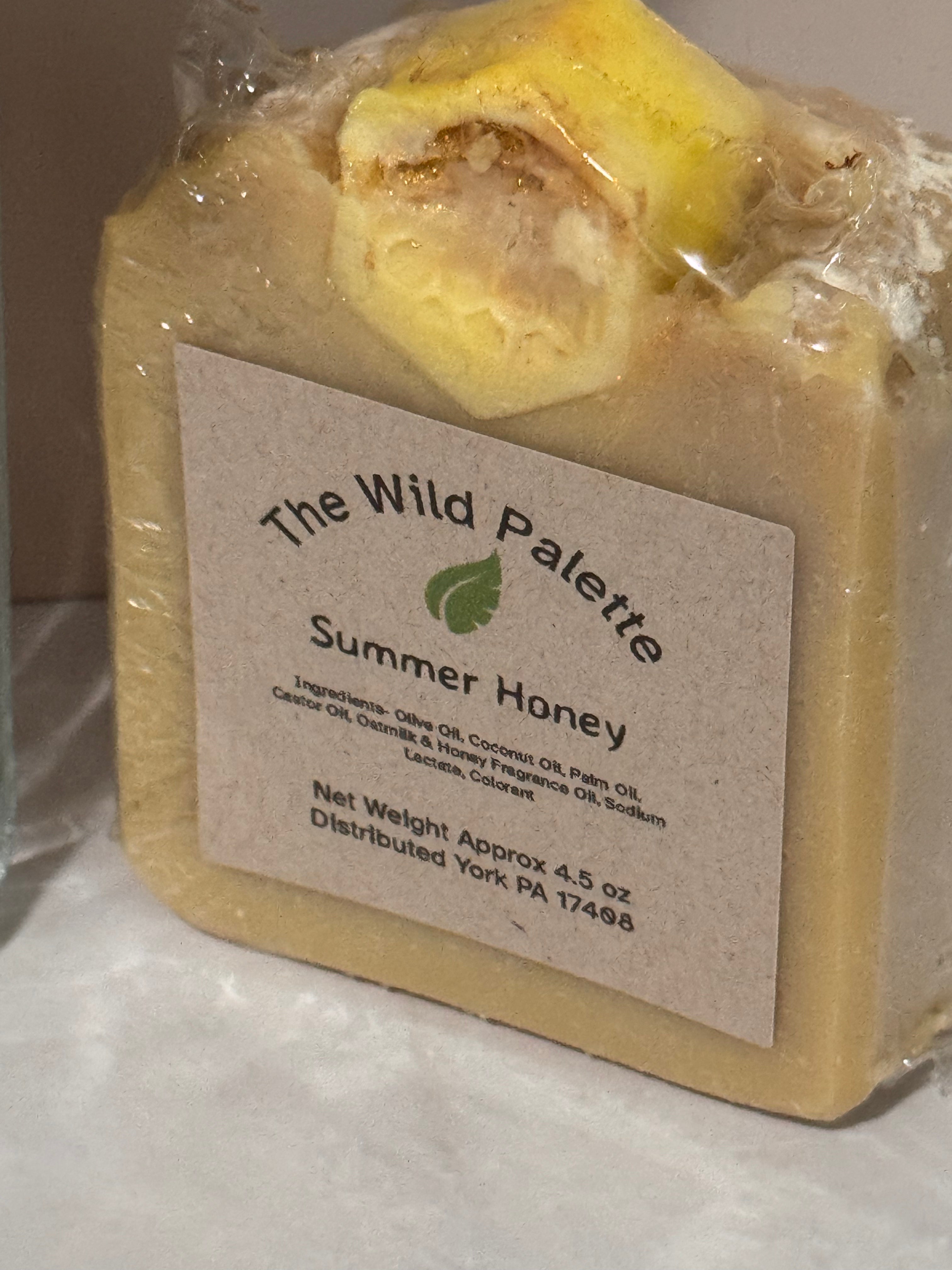 Handmade Summer Honey Soap