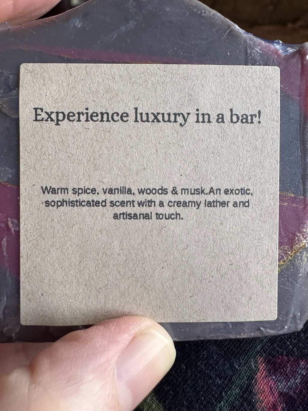 Handmade Moroccan Nights Soap