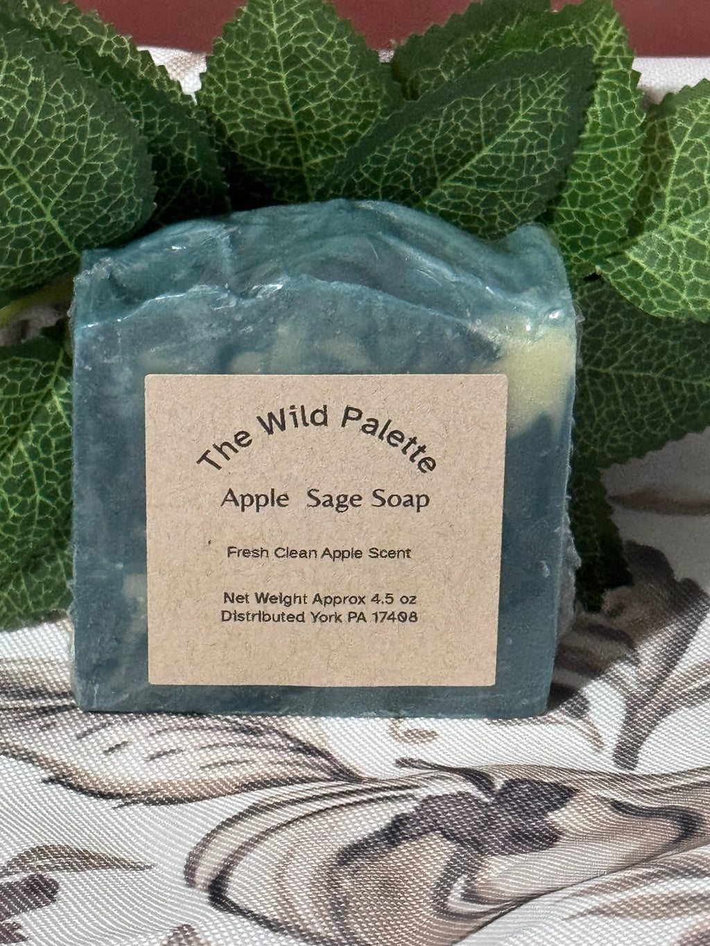 Handmade Apple Sage Soap