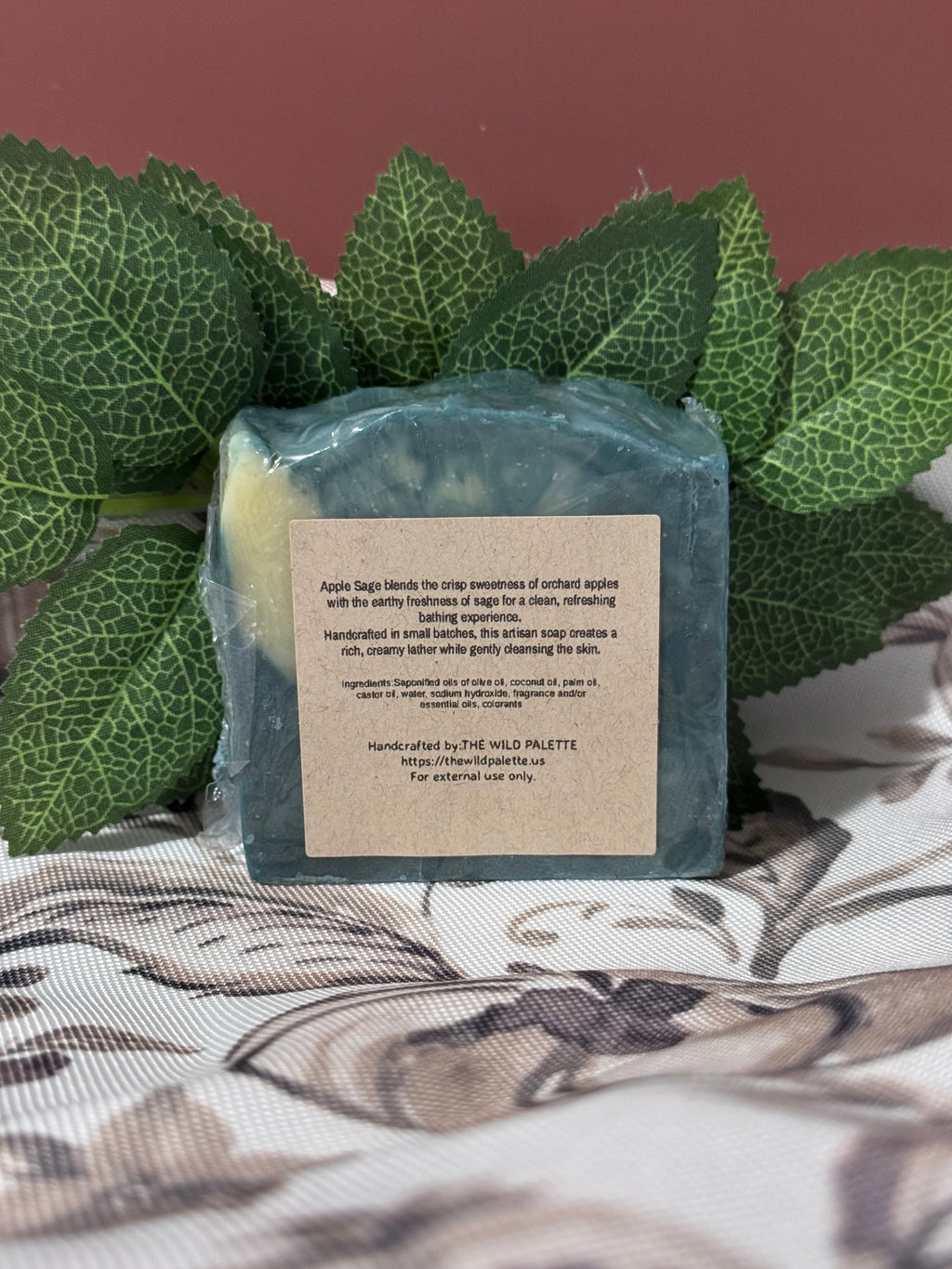 Handmade Apple Sage Soap