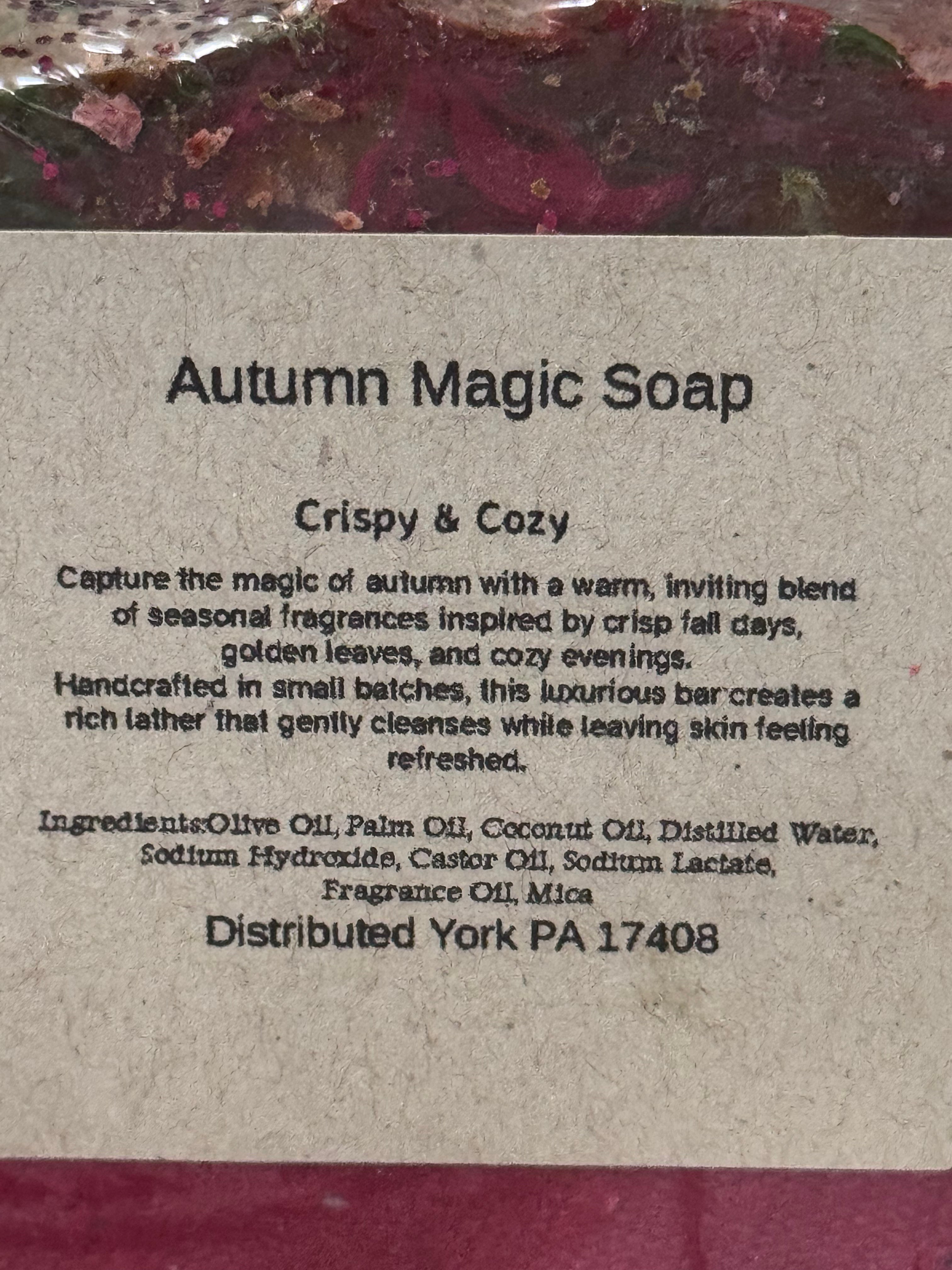 Handcrafted Autumn Magic Soap