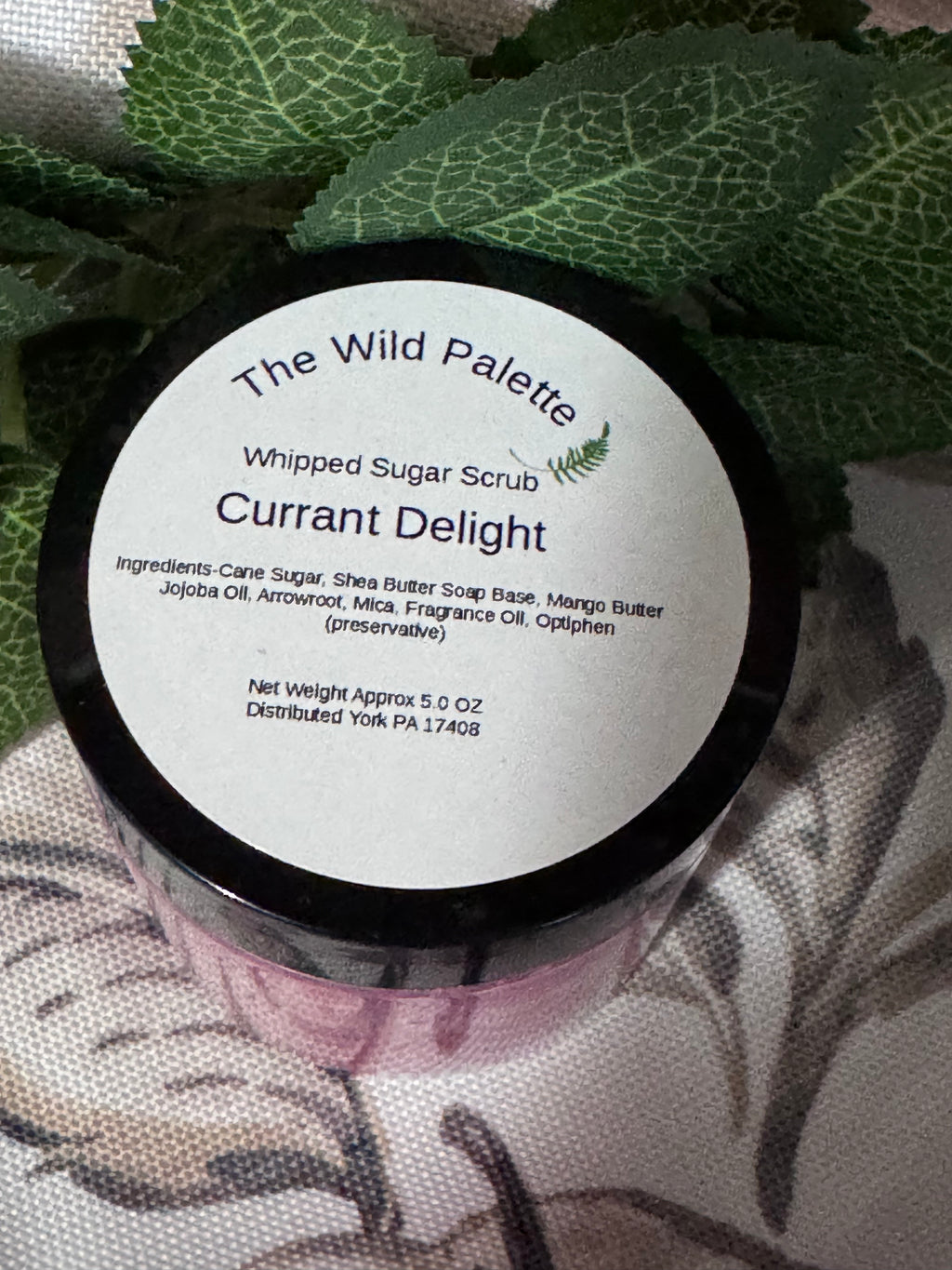 Handcrafted Currant Delight Sugar Scrub