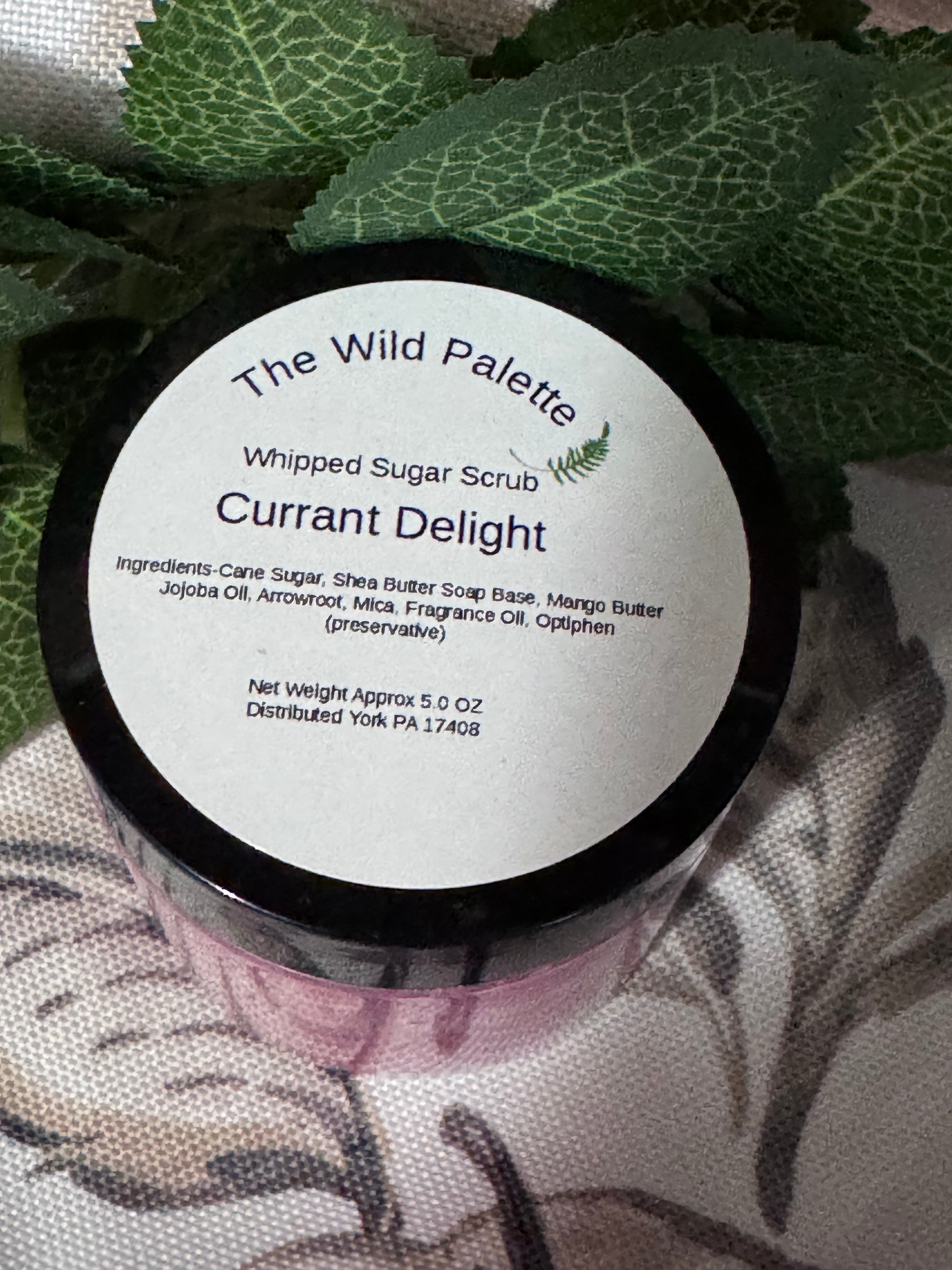 Handcrafted Currant Delight Sugar Scrub