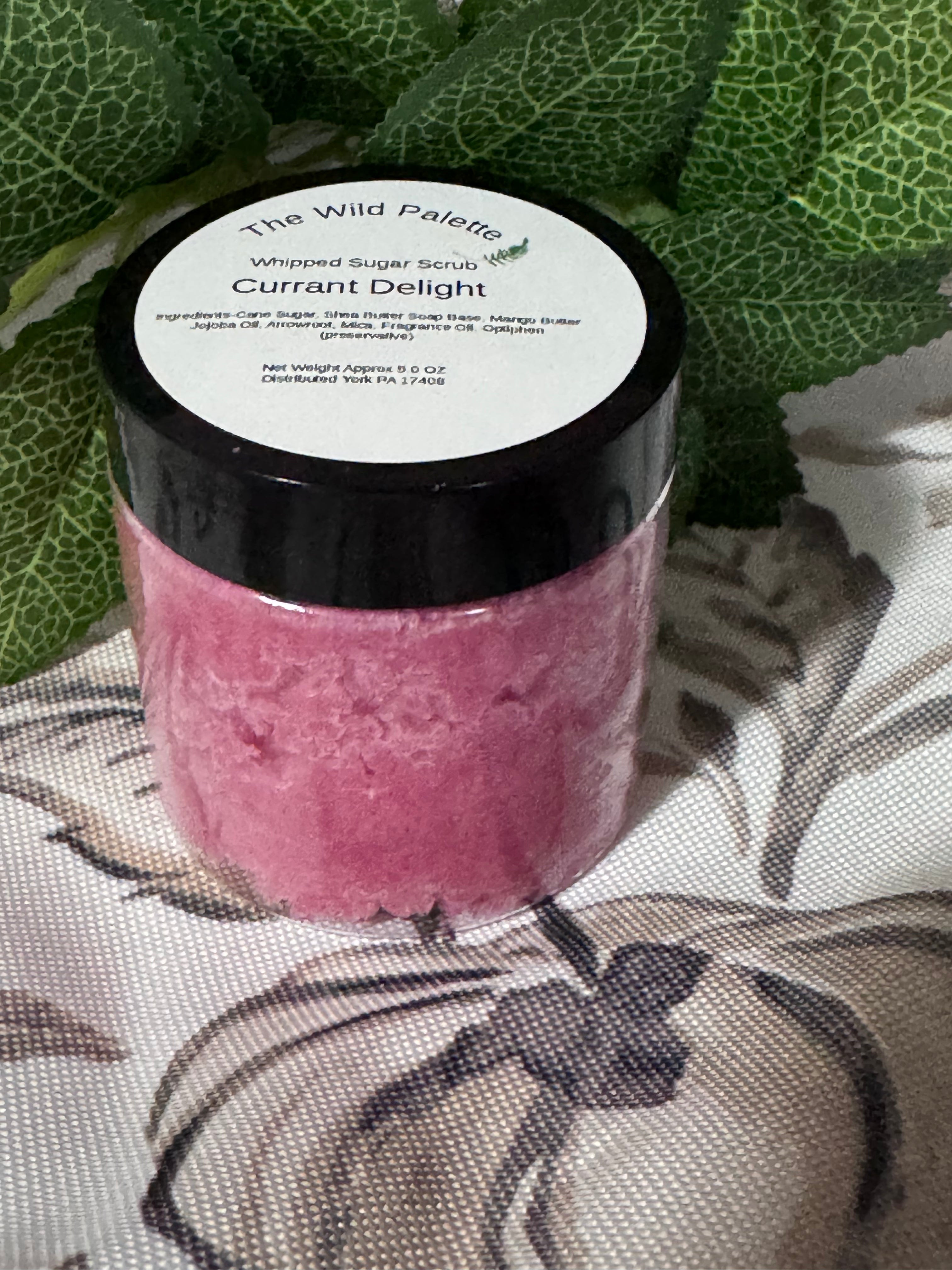 Handcrafted Currant Delight Sugar Scrub