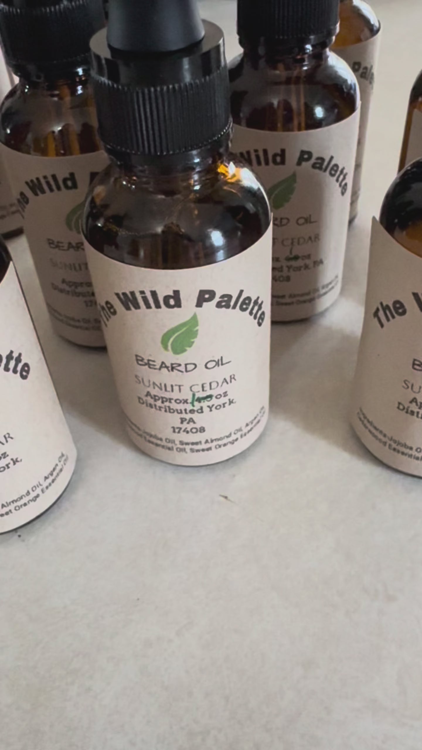 Handmade Beard Oil-Sunlit Cedar